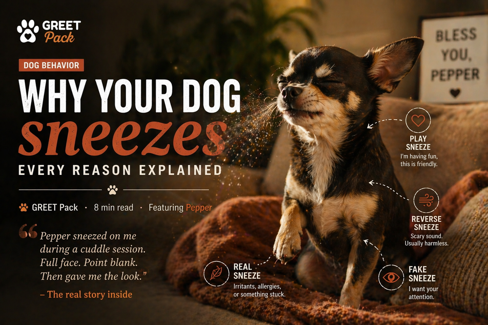 Why Do Dogs Sneeze? The Play Sneeze, Fake Sneeze & When To Worry