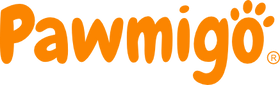 Pawmigo brand logo with playful pet design