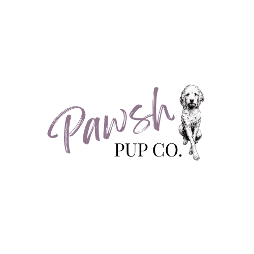 Pawsh Pup Co. elegant dog lifestyle brand logo
