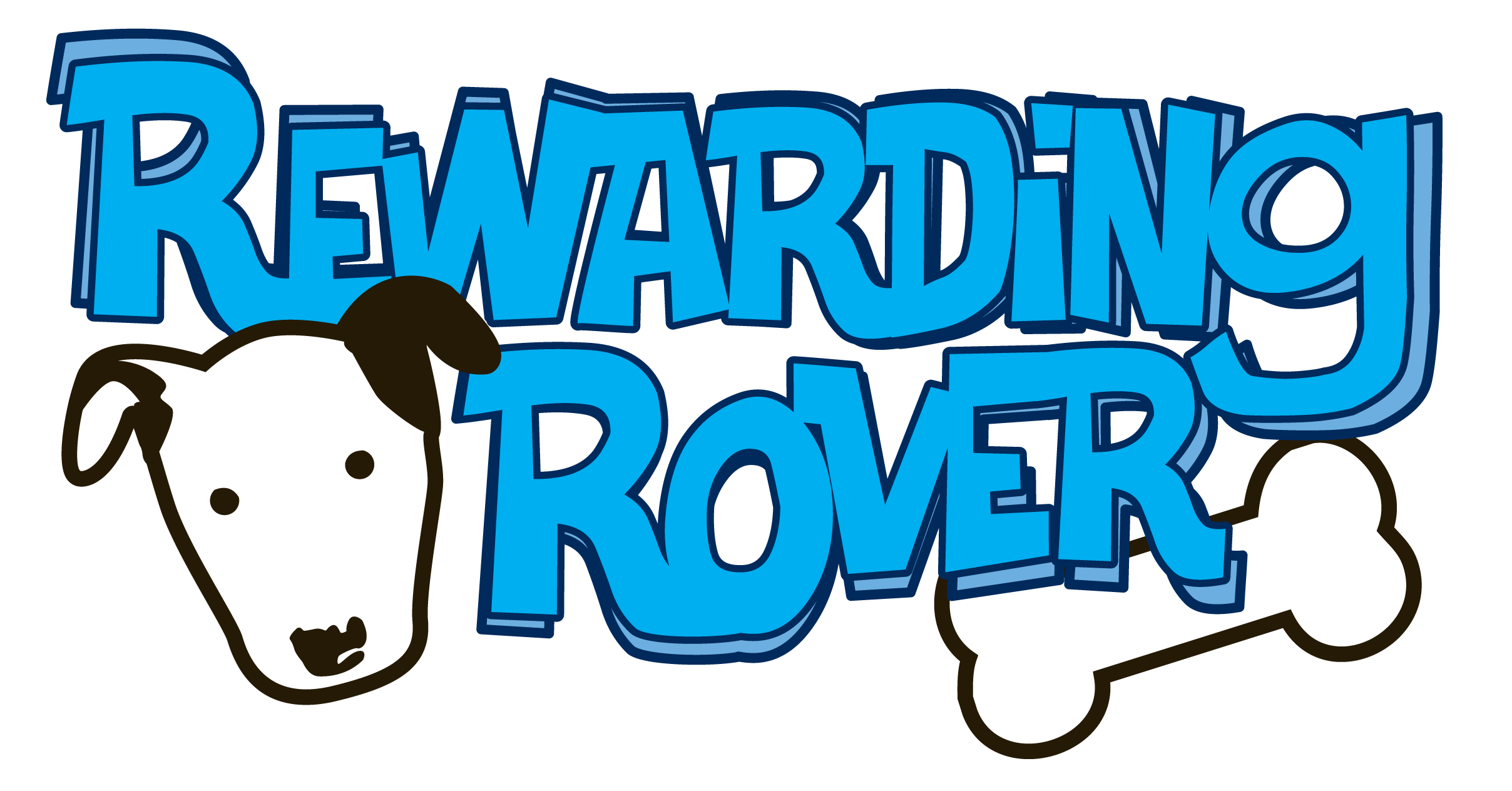 Rewarding Rover LLC brand logo with dog collar design
