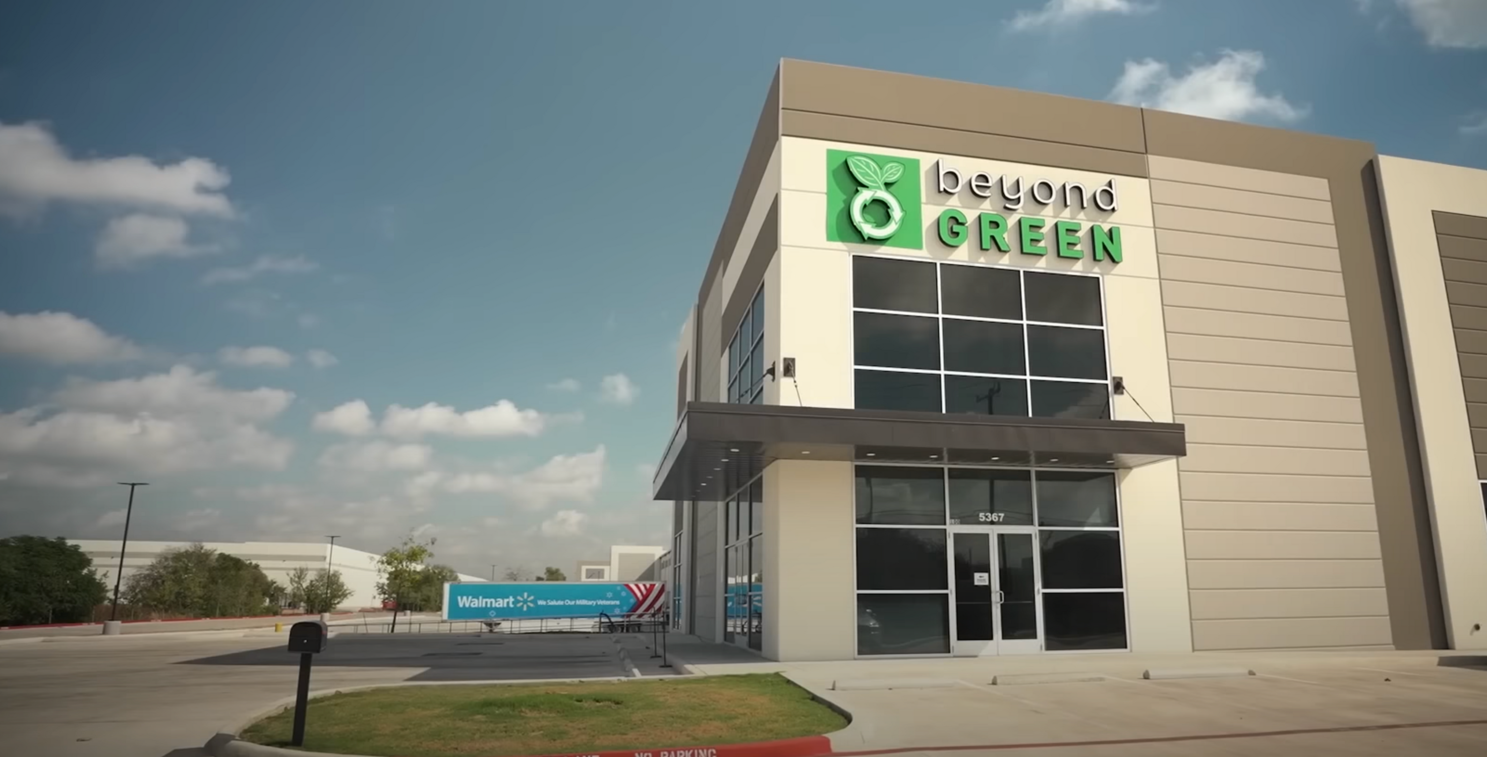 beyondGREEN biotech™ brand logo with green leaf design