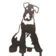 Airedale Terrier Metal Silhouette by My Metal Rescue