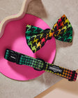 Bless Up Dog Collar & Bowtie by RUFFHAUS NYC