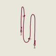'Bordeaux' - Hands Free Braided Leash by FURLOU