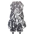 Bouvier Des Flandres Metal Silhouette by My Metal Rescue