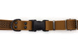 Celtic Sport Earth Brown Leather Dog Collar