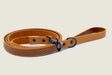 Celtic Sport Khaki Leather Dog Leash