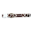 Chocolate Cow Collar by EverWoof