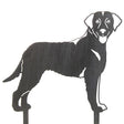 Curly Coated Retriever Metal Silhouette