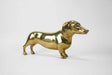 Dachshund Sculpture in Brass by PRIZE