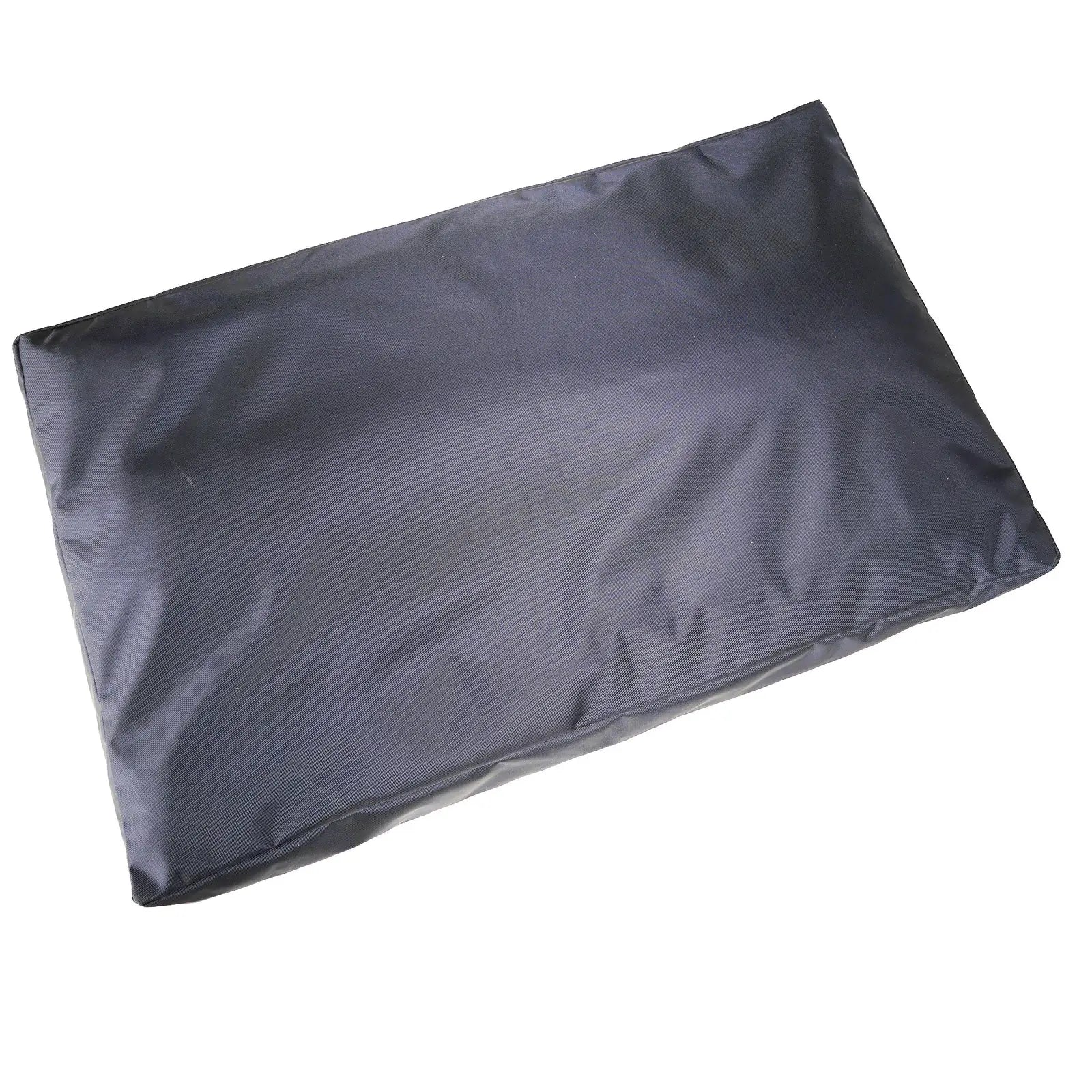 Durable black orthopedic dog bed with a waterproof 1680D nylon ballistic fabric cover, designed for comfort and support.
