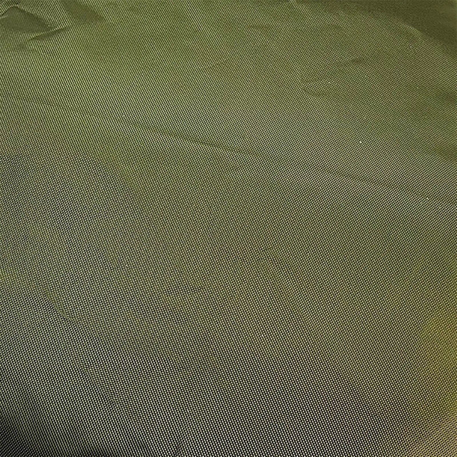Olive green durable nylon fabric of the orthopedic American Dog bed, showcasing its rugged and practical design.