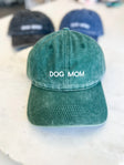 Dog Mom Hat Green by Pet Musings