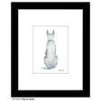 Dog on Guard, Print (#8018D) by Printed Canvas