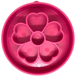 Flower eBowl Deep Slow Feeder Dog Bowl for Enrichment | USA Made