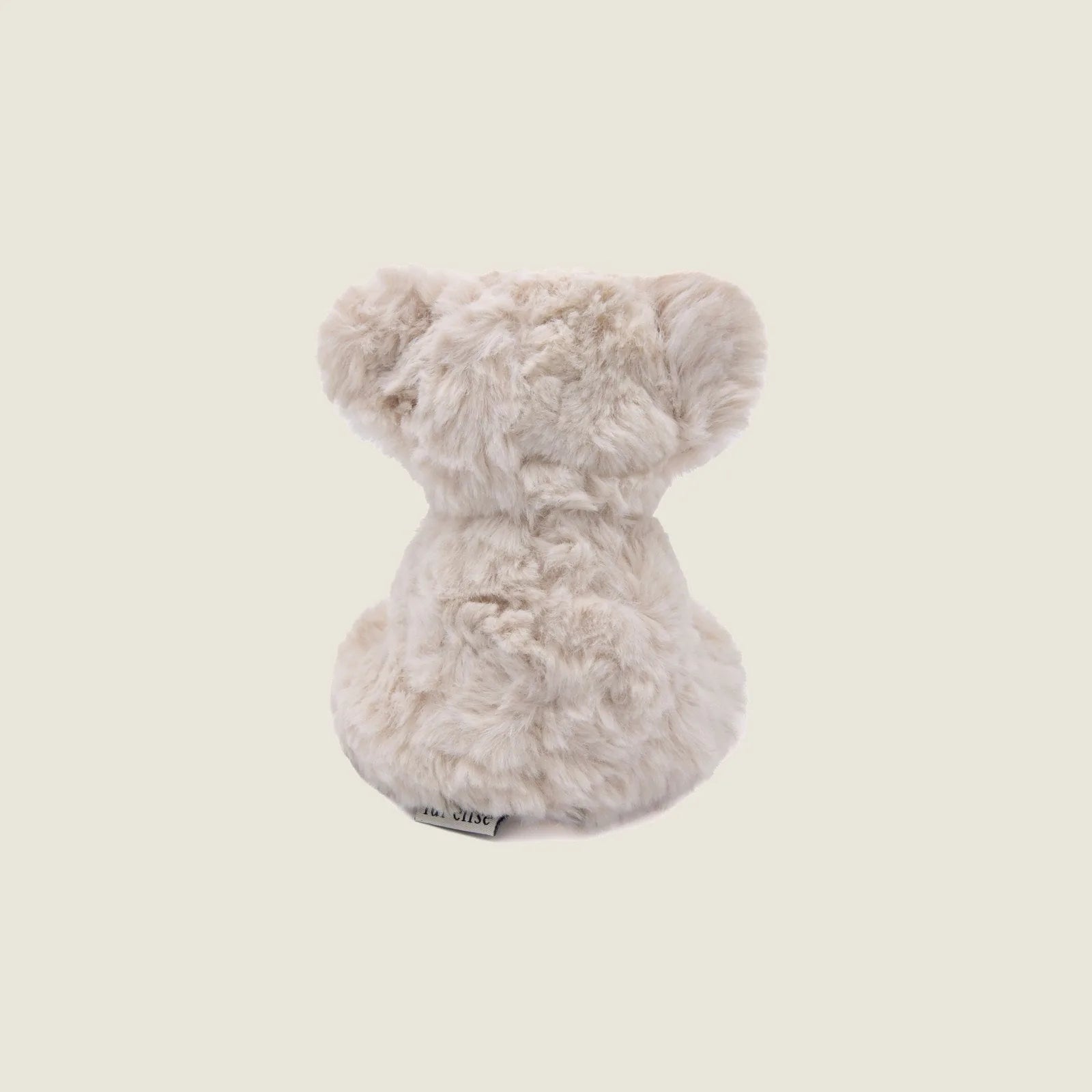 Soft beige Koko the Koala plush toy with crinkly ears and a cuddly design, perfect for gentle play and comfort.