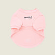 Fur Elise Spoiled Mock Neck Shirt - Blush