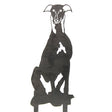 Greyhound Metal Silhouette by My Metal Rescue