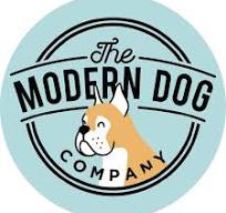 The Modern Dog Company Store brand logo with dog silhouette
