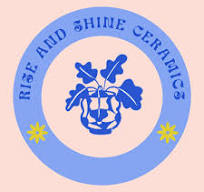 Rise and Shine Ceramics bright hand-made pottery logo