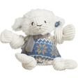 Leo Lamb Plush Dog Toy Knottie® by HuggleHounds