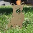 Limited Edition Gold Corgi Metal Silhouette by My Metal Rescue