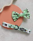 Matcha Boba Dog Collar & Bowtie by RUFFHAUS NYC
