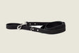 Modern Style Midnight Black Leather Leash