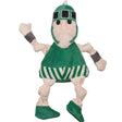 NCAA Michigan State University Sparty Knottie Plush Dog Toy