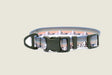 Outdoor Style Mountain Sunset Nylon Dog Collar