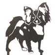 Papillon Metal Silhouette by My Metal Rescue