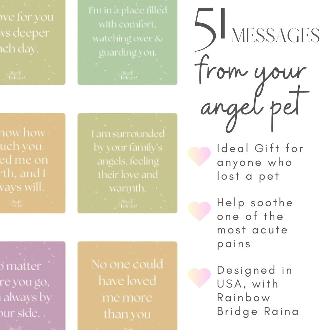 Sympathy cards with soft pastel colors and comforting messages for pet loss, ideal for offering support and remembrance.