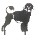 Portuguese Water Dog Metal Silhouette