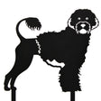 Portuguese Water Dog Metal Silhouette