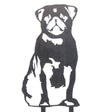 Pug Metal Silhouette by My Metal Rescue