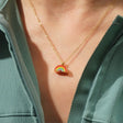 Rainbow - Memorial Necklace for Human Ashes - Rainbow