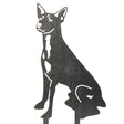 Rat Terrier Metal Silhouette by My Metal Rescue