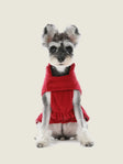 Reversible Dog Vest Jacket - Red