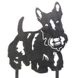 Scottish Terrier Metal Silhouette by My Metal Rescue