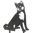 Shiba Inu Metal Silhouette by My Metal Rescue