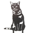 Shorthair Tabby Metal Silhouette by My Metal Rescue