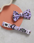 Taro Boba Dog Collar & Bowtie by RUFFHAUS NYC