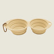 Tilley + Me Collapsible Double Pet Bowl – Lightweight & Portable for Travel