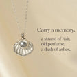 Treasure - Cremation Necklace for Dog & Pet Ashes - Silver