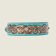 Turquoise Sky Southwest Dog Collar in Turquoise