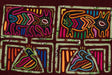 Vintage Bird and Puppy Dog Special Background Material Mola
