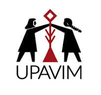 Upavim Crafts logo featuring vibrant artisan design